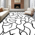 Abstract Blob Pattern Rug