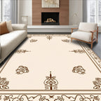 Ornate Floral Borders and Accents Rug