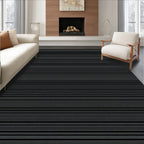 Thin Striped Minimalist Surface Design Rug