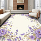 Floral Vine Art Pattern Rug
