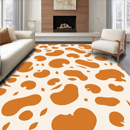 Abstract Blobs Pattern Design Rug