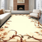 Vintage Floral Scrollwork Rug
