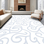 Subtle Swirl Abstract Pattern Design Rug