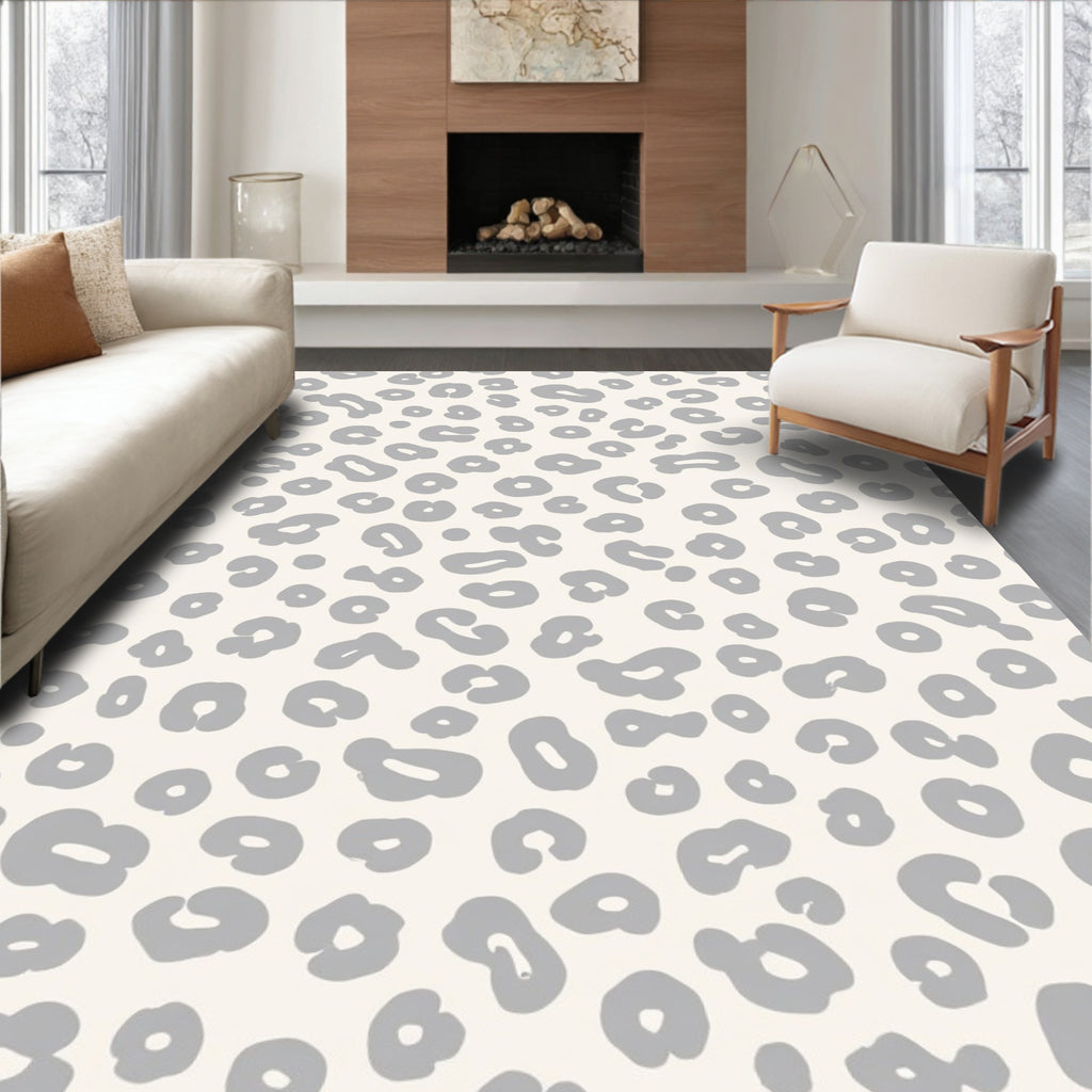 Classic Leopard Print Style Rug