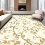 Classic Botanical Vine Cream Rug