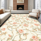 Vintage Floral Vine Pattern Rug