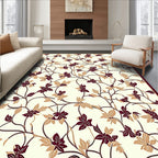 Vine and Leaf Traditional Pattern Rug