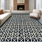 Intricate Geometric Pattern Rug