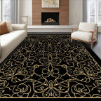 Ornate Floral Pattern Design Rug