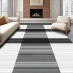 Abstract Lines Bold Stripe Pattern Rug