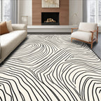 Abstract Contour Landscape Pattern Rug