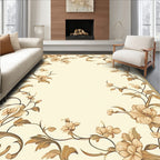 Floral Vine With Elegant Botanical Motif Rug