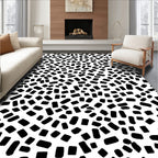 Abstract Dash Pattern Rug