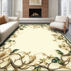 Elegant Floral Vine Pattern Rug
