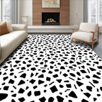 Abstract Scattered Shapes Design Rug