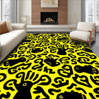 Whimsical Creature Pattern Rug