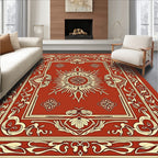 Sunburst Floral Classic Pattern Rug