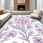 Vine With Floral Accent Rug