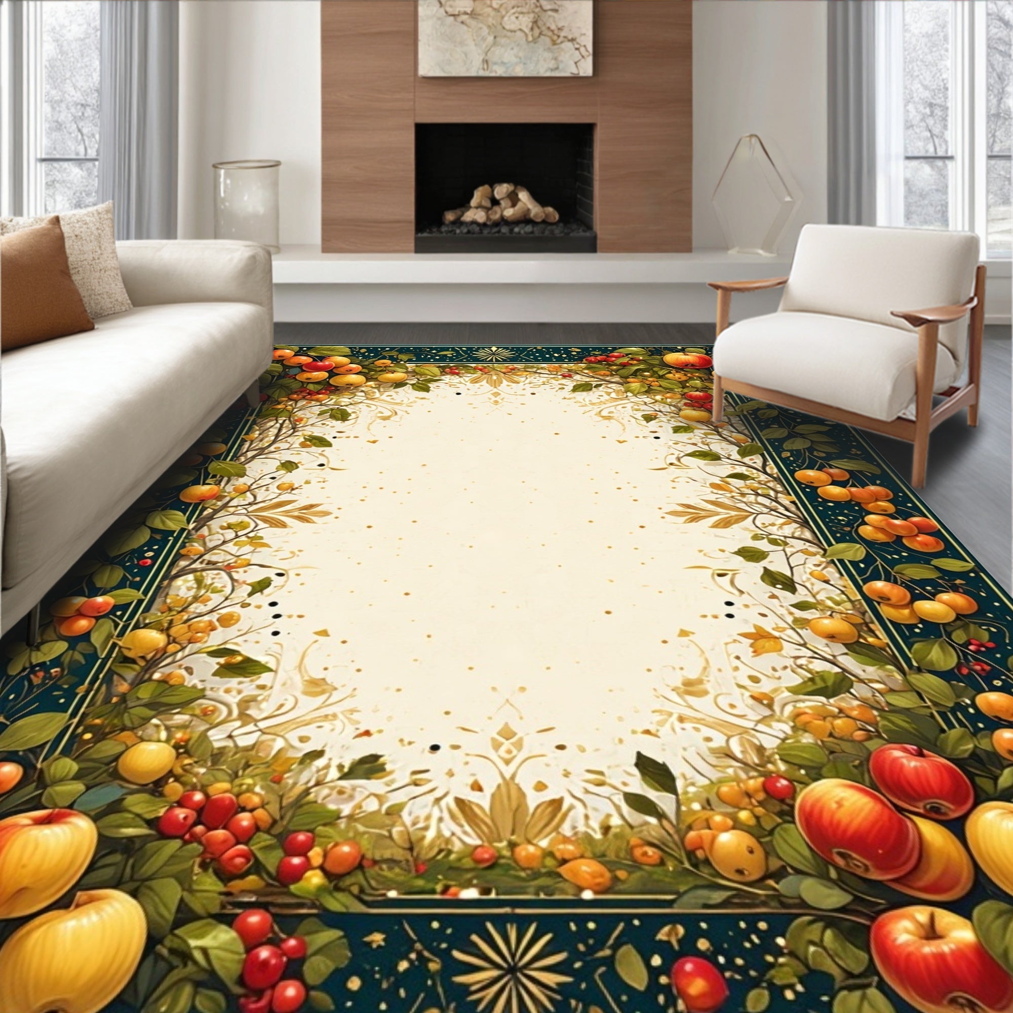 Orchard Garden Vintage Style Rug