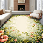 Enchanted Forest Floral Arch Rug