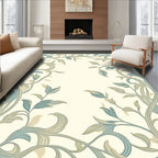 Art Nouveau Floral Vines Design Rug