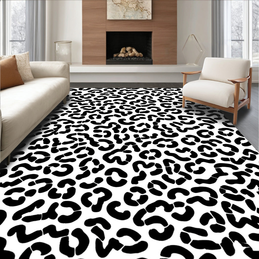 Classic Animal Print Silhouette Rug