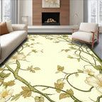 Botanical Vine Floral Garden Design Rug