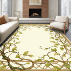 Vines Geometric Pattern Rug