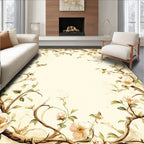 Vintage Floral Vine Pattern Rug