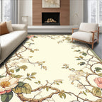 Vintage Floral Branch Design Rug
