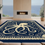 Classic Octopus Ornate Design Rug