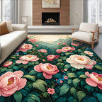 Blooming Garden Floral Design Rug