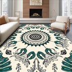 Mandala Floral Design Rug