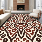 Bold Abstract Tribal Design Rug