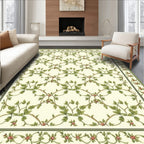 Vine And Berry Lattice Design Rug