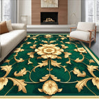 Ornate Floral Vine Design Rug