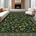 Botanical Vine Detailed Pattern Rug