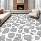 Abstract Nature Inspired Pattern Design Rug