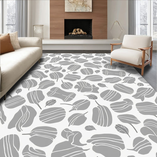 Abstract Nature Inspired Pattern Design Rug