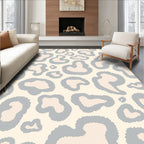 Abstract Leopard Spot Pattern Rug