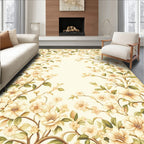 Vintage Floral Vine Arrangement Rug