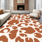 Abstract Animal Print Pattern Rug