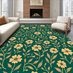 Enchanting Meadow Floral Pattern Rug
