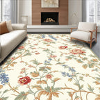 Floral Garden Branch Pattern Rug