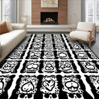 Playful Character Pattern Design Rug