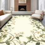 Vine Blossom Botanical Design Rug