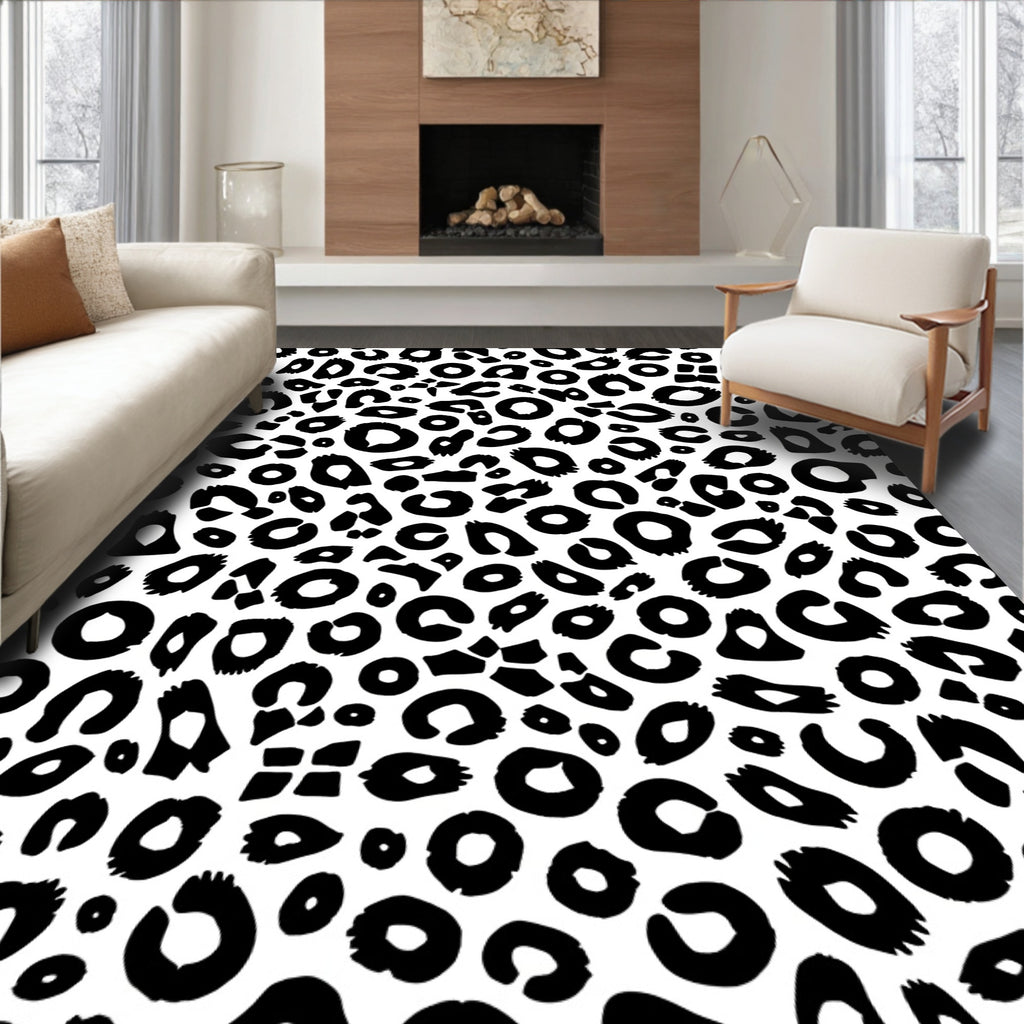 Bold Animal Print Pattern Rug