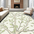 Bird and Blossom Branch Design Rug
