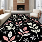 Botanical Floral Pattern Rug