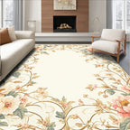 Floral Vine Inspired Pattern Rug